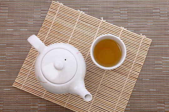 保健綠茶茶壺