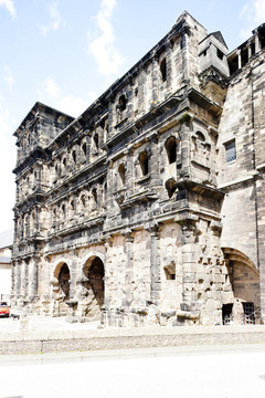 Porta Nigra；特里爾-巴拉丁；德國；