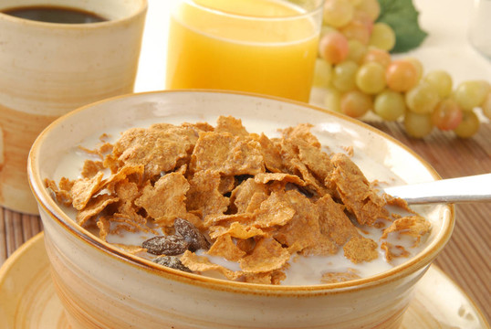 麩皮或玉米片