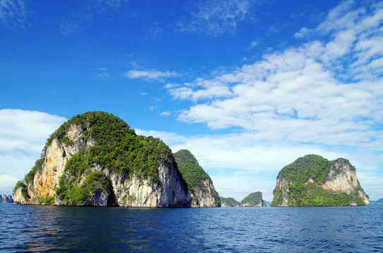 在甲米thsiland島