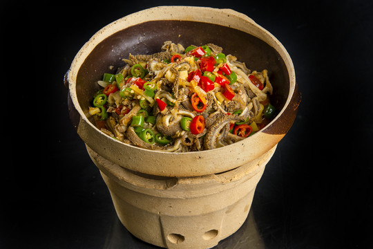 砂鍋牛肚 湘菜