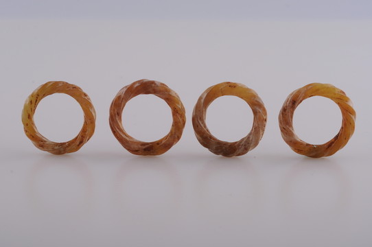 戰(zhàn)國玉環(huán) 絞絲紋玉環(huán)