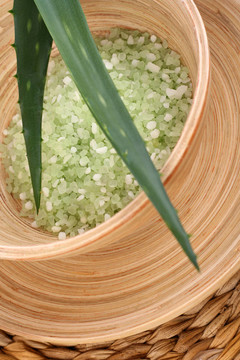 蘆薈沐浴鹽