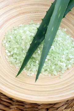 蘆薈沐浴鹽