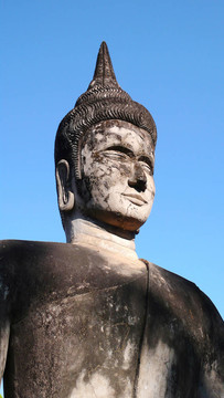 Laos歷史佛像雕塑