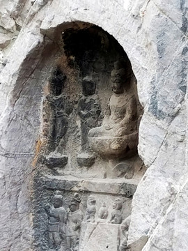 洛陽 龍門 石窟 雕刻 佛教