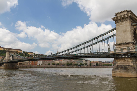 布达佩斯链桥；匈牙利