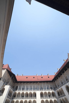 Wawel castle；波蘭。