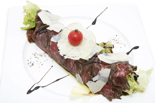 生牛肉片