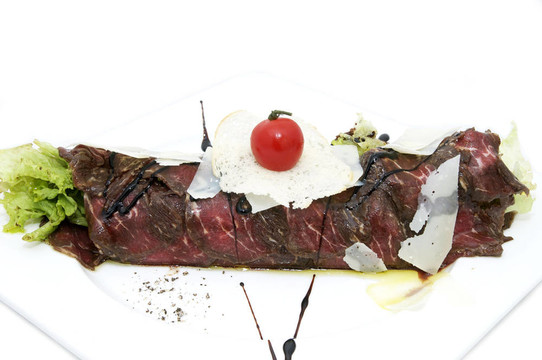 生牛肉片