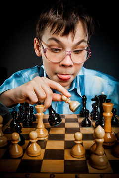 書呆子下棋