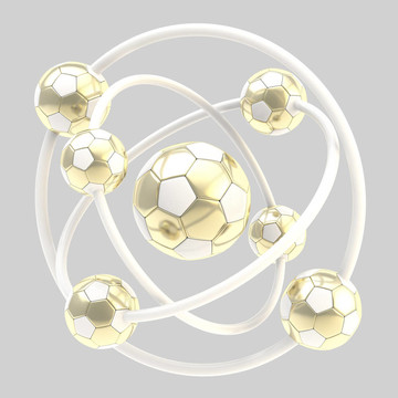 球制足球分子