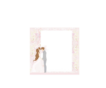 優(yōu)雅的婚禮請柬