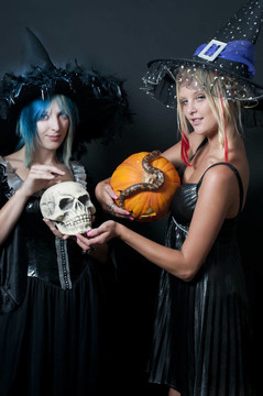 蛇與Skull女巫