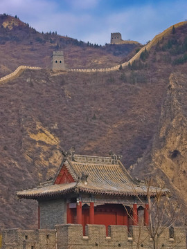 中國(guó)墻的房子