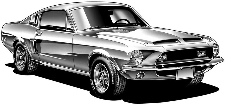 1967老式肌肉車