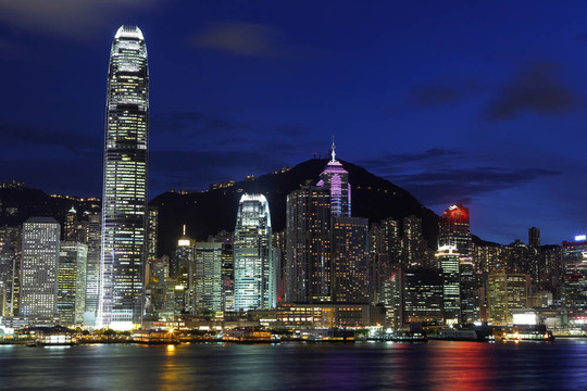 香港的天際線