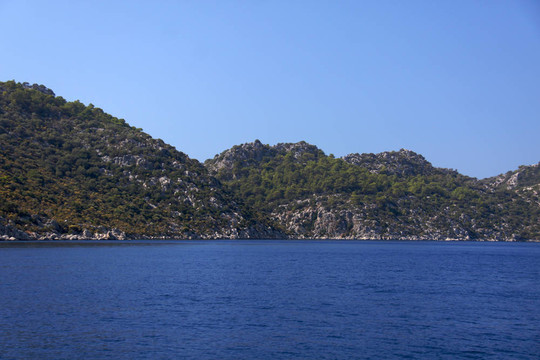 海和巖石區(qū)土耳其