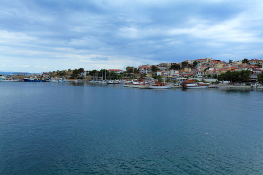 從馬爾馬拉斯；Chalkidiki；希臘