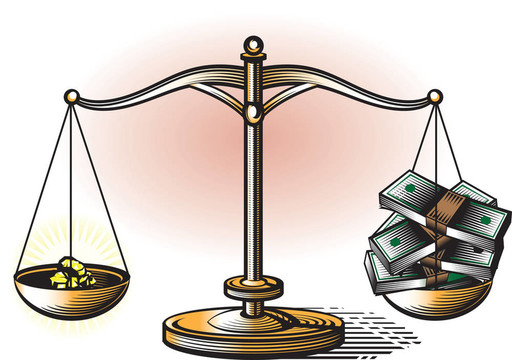 現(xiàn)金和黃金