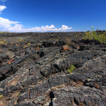 月球火山口景觀