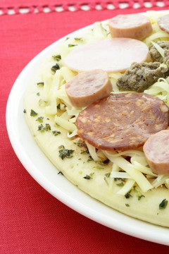 生肉情人比薩