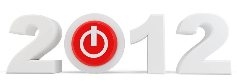 3D新年快樂2012按鈕