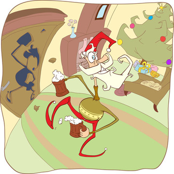 快樂的Santa