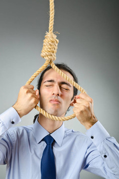 商人自殺的想法