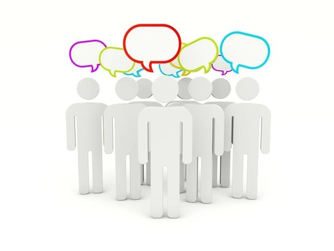言語泡沫的人