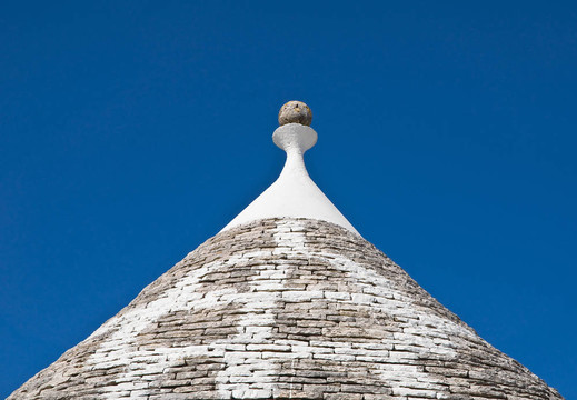 Alberobello s Trulli。普利亞。意大利.
