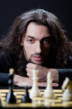 棋手玩他的游戲