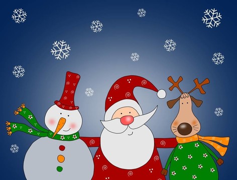 Reindeer；斯諾曼和圣誕老人