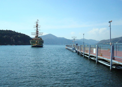 日本。游船