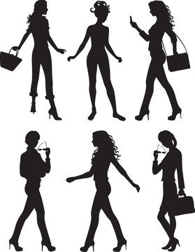 六個(gè)女人的影子