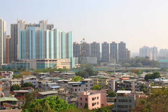 Tuen Mun在香港鬧市區(qū)