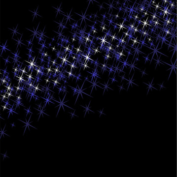 向量的星星背景