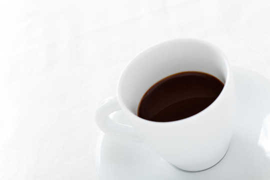 白底咖啡杯