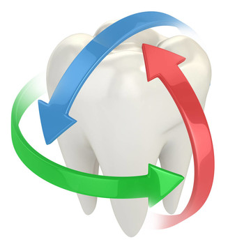 牙齒保護(hù)3D概念