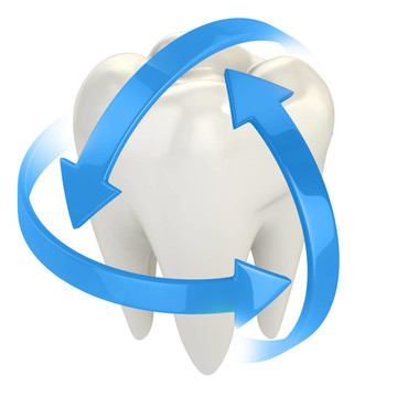 牙齒保護(hù)3D概念