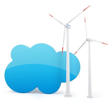 3D云計算綠色電源概念