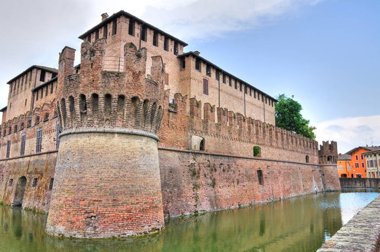 羅卡圣維塔萊。Fontanellato。Emilia Romagna。意大利.
