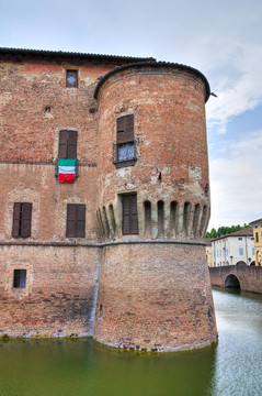 羅卡圣維塔萊。Fontanellato。Emilia Romagna。意大利.