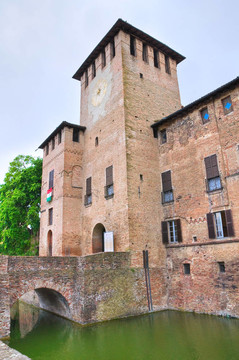 羅卡圣維塔萊。Fontanellato。Emilia Romagna。意大利.
