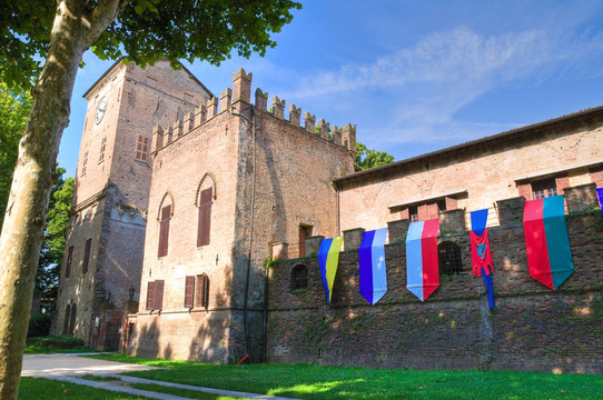 羅西堡壘圣塞孔多－帕爾門塞。Emilia Romagna。意大利.