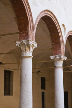 羅西堡壘圣塞孔多－帕爾門(mén)塞。Emilia Romagna。意大利.