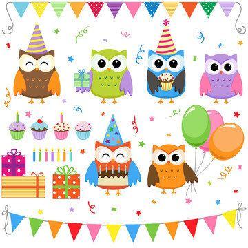 貓頭鷹生日派對(duì)