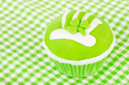 紙杯蛋糕Saint Patricks日