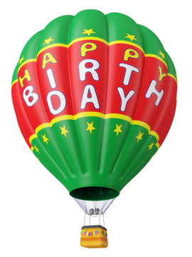 氣球祝賀生日快樂