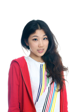 中國女孩肖像
